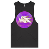 Shining Nine Tailed Fox Mens Tank Top Tee