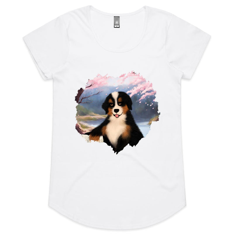 Dog AS Colour Mali Womens Scoop Neck TShirt Ogo Merch