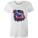 Pretty Unicorn AS Colour Women's Maple Tee