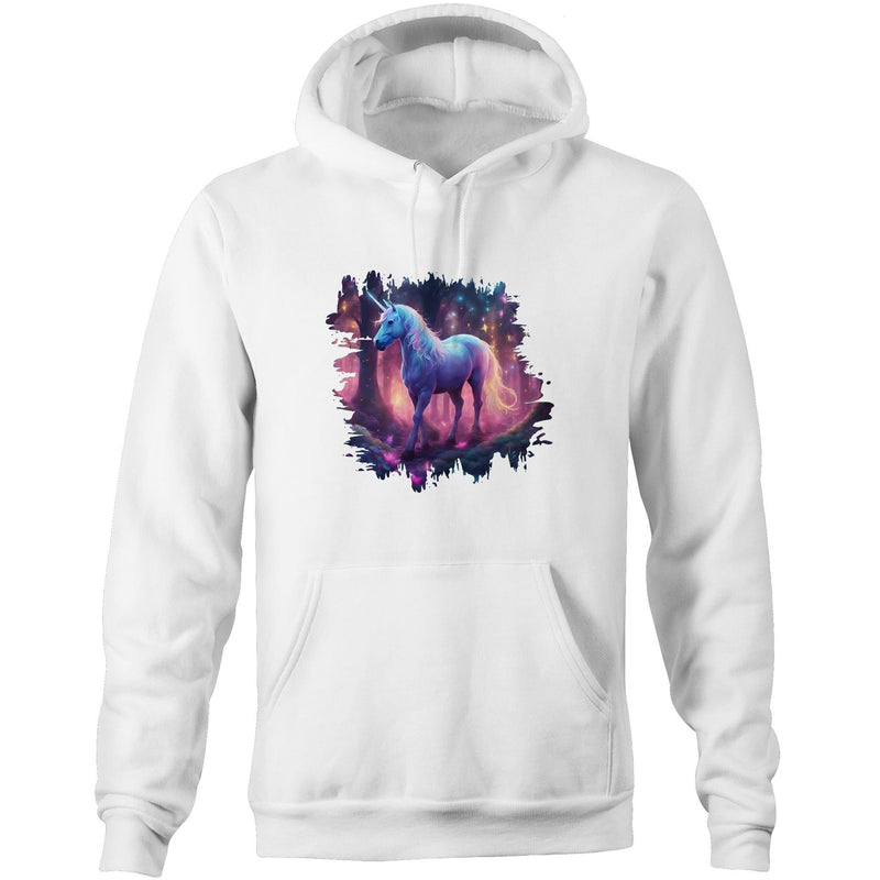 Pretty Unicorn AS Colour Stencil Pocket Hoodie Sweatshirt Ogo Merch