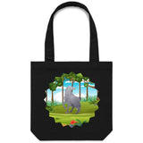 Hippogriff AS Colour Carrie Canvas Tote Bag