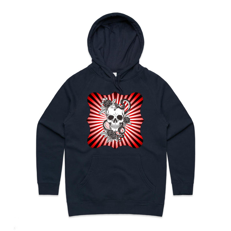 Snake and Skull AS Colour Women's Supply Hood Ogo Merch