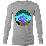 River Snake AS Colour Base Mens Long Sleeve TShirt