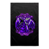 Shining Purple Dragon AS Colour Tea Towel