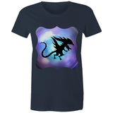 Glowing Dragon Women's Maple Tee