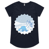 Snow Hydra AS Colour Mali Womens Scoop Neck TShirt