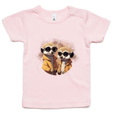 Meerkats in Jackets AS Colour - Infant Wee Tee