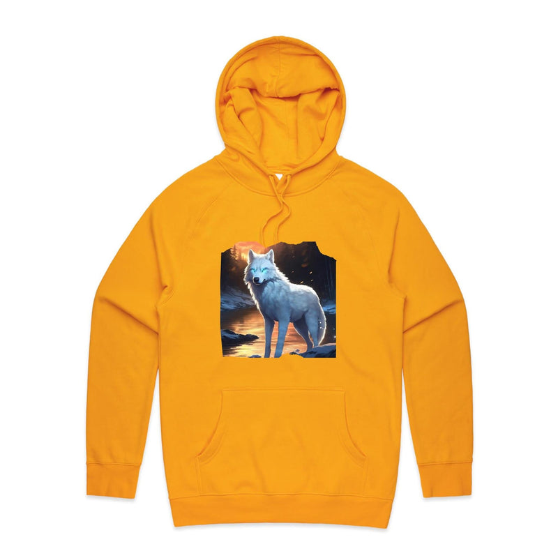 White Wolf AS Colour - Supply Hood Ogo Merch