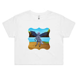 Beach Pegasus AS Colour - Women's Crop Tee