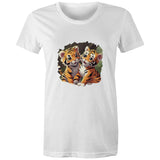 Baby Tigers AS Colour - Women's Maple Tee