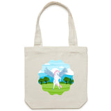 Colourful Pegasus AS Colour - Carrie - Canvas Tote Bag