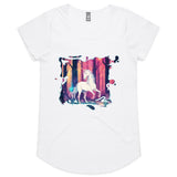 Unicorn AS Colour Mali Womens Scoop Neck TShirt