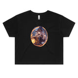 Flame Witch AS Colour - Women's Crop Tee