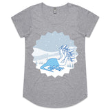 Snow Hydra AS Colour Mali Womens Scoop Neck TShirt