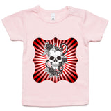 Snake and skull AS Colour Infant Wee Tee