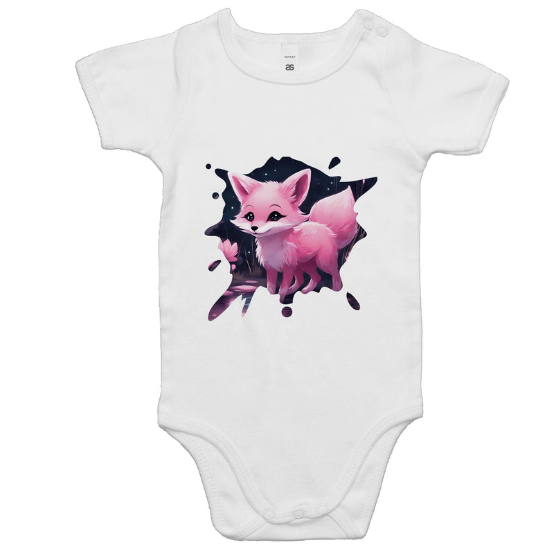 Fox AS Colour Mini Me - Baby Onesie Romper Ogo Merch
