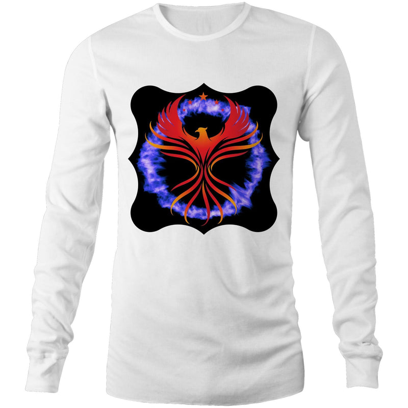 Fire Ring Phoenix Mens Long Sleeve TShirt Ogo Merch