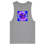 Eagle in Swirl AS Colour Barnard - Mens Tank Top Tee