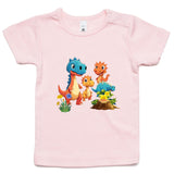 Dinosaur Babies AS Colour - Infant Wee Tee