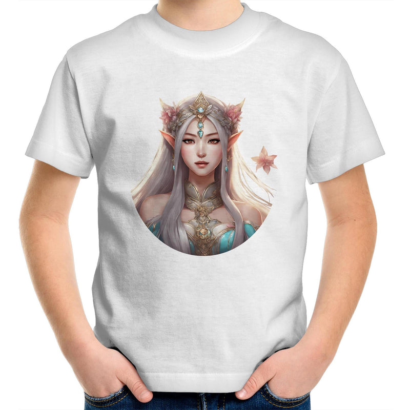 Mythical Elf AS Colour Kids Youth T-Shirt Ogo Merch
