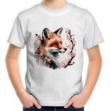 Fox and Tree AS Colour Kids Youth T-Shirt