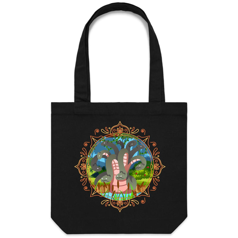 Swamp Hydra AS Colour Carrie Canvas Tote Bag Ogo Merch
