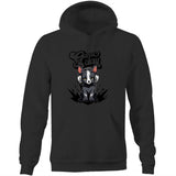 Game Day Pup AS Colour Stencil - Pocket Hoodie Sweatshirt