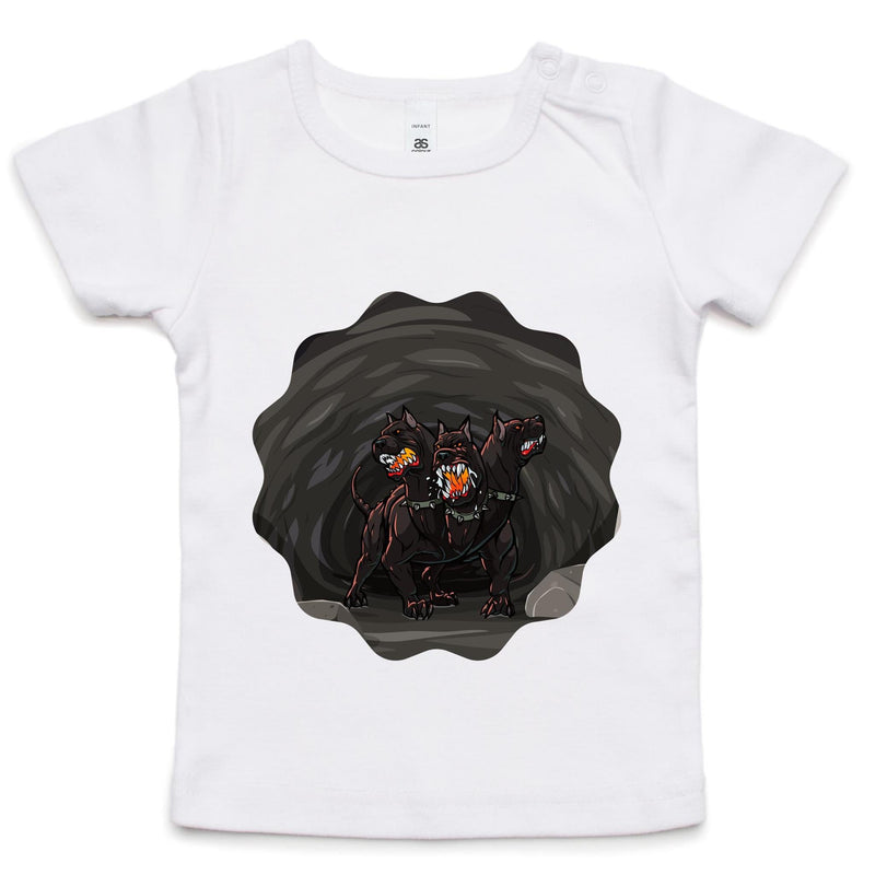 Cave Cerberus AS Colour Infant Wee Tee Ogo Merch