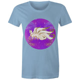 Shining Nine Tailed Fox Women's Maple Tee