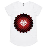 Glowing Cerberus AS Colour Mali Womens Scoop Neck TShirt