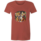 Baby Tigers AS Colour - Women's Maple Tee