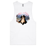 Dog AS Colour Barnard Mens Tank Top Tee