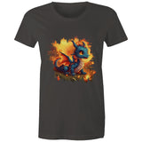 Baby Dragon AS Colour - Women's Maple Tee