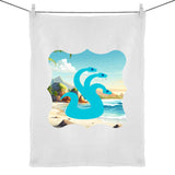 Beach Hydra 50% Linen 50% Cotton Tea Towel