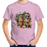 Cool Meerkats AS Colour Kids Youth T-Shirt