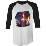 Witch AS Colour Raglan - 3/4 Sleeve T-Shirt