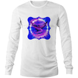 Eagle in Swirl AS Colour Base - Mens Long Sleeve T-Shirt