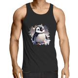 Penguin AS Colour Lowdown Mens Singlet Top