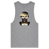 Meerkat in Cap AS Colour Barnard - Mens Tank Top Tee