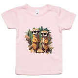 Cool Meerkats AS Colour - Infant Wee Tee