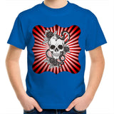 Snake and Skull AS Colour Kids Youth TShirt