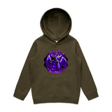 Shining Purple Dragon AS Colour Youth Supply Hood