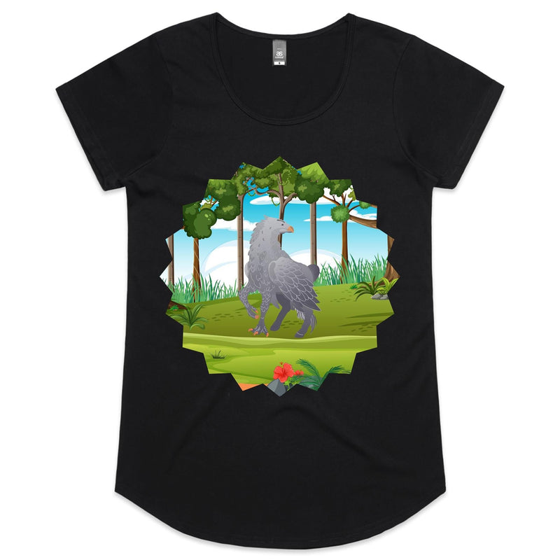 Hippogriff AS Colour Mali Womens Scoop Neck TShirt Ogo Merch