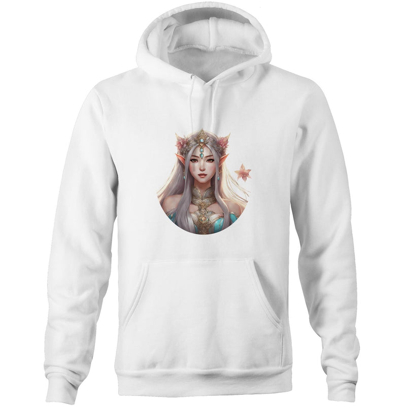 Mythical Elf AS Colour Stencil - Pocket Hoodie Sweatshirt Ogo Merch