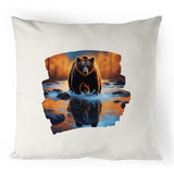 Water Bear 100% Linen Cushion Cover