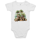 Beach Chipmunks AS Colour Mini Me - Baby Onesie Romper