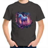 Pretty Unicorn AS Colour Kids Youth Tshirt