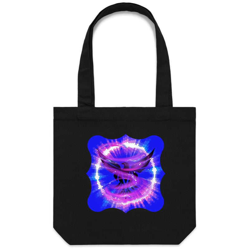 Eagle in Swirl AS Colour - Carrie - Canvas Tote Bag Ogo Merch