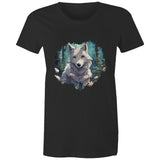 Wolf AS Colour Women's Maple Organic Tee