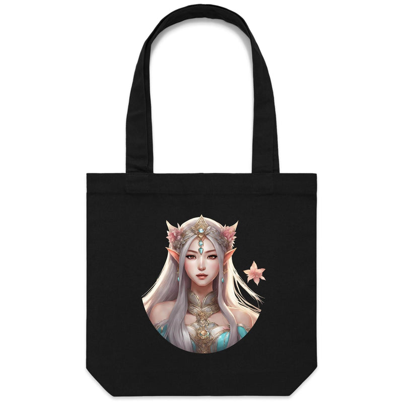 Mythical Elf AS Colour - Carrie - Canvas Tote Bag Ogo Merch